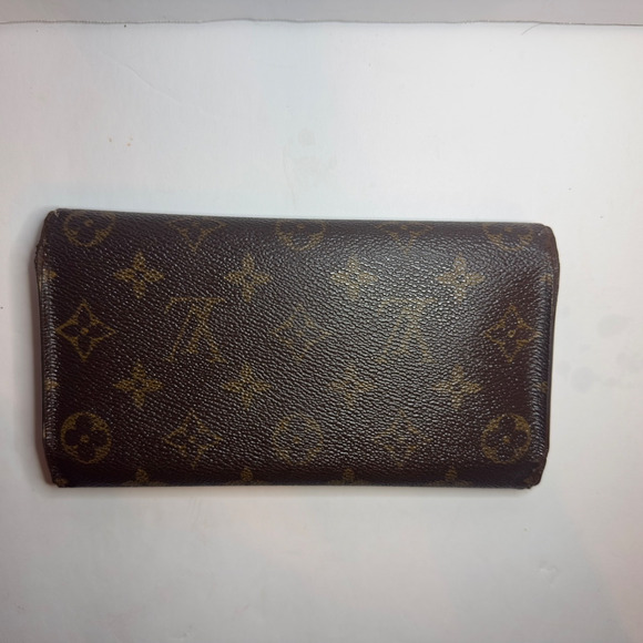 Auth Louis Vuitton Monogram Portefeuille International long Wallet- free chain - Picture 2 of 15